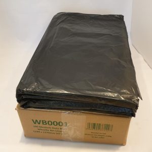 Black Wheelie Bin Liners 100's