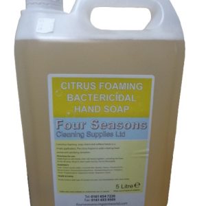 Citrus Foaming Bacterial Hand Soap 5 Litre