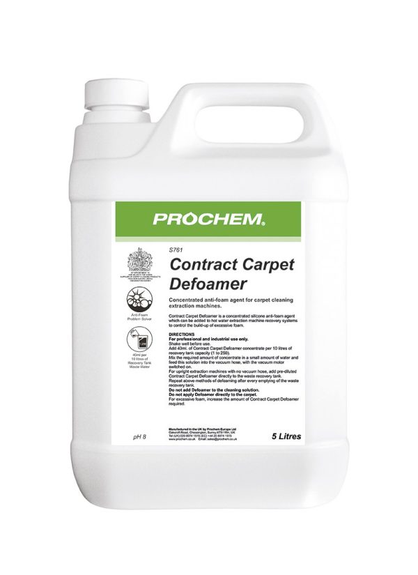 Prochem Contract Carpet Defoamer 5 Litre