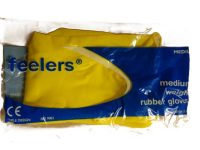 Rubber gloves Yellow Medium