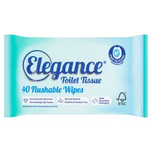 Elegance Moist Toilet Tissue 40's x 16