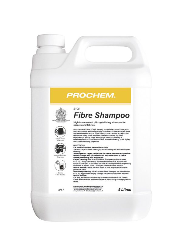 Prochem Fibre Shampoo 5 Litre