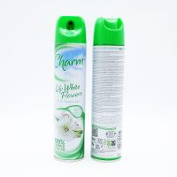 Charm Air Freshener 330ml Lily white flower.