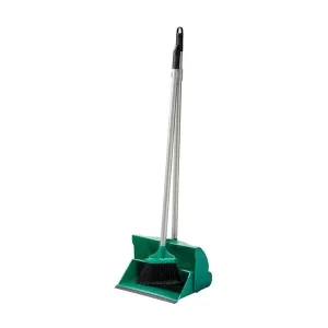 Lobby Dustpan & Brush Green