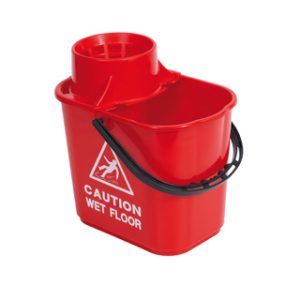 Professional Bucket & Wringer 15 Litre Red