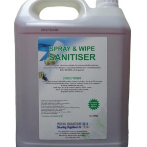 Spray & Wipe Sanitiser 5 Litre