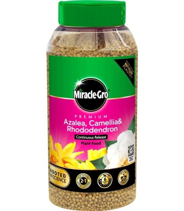 Miracle Gro Azalea, Camellia & Rhododendron Continuous Release Plant Food 900g