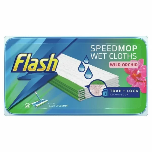 Flash Speedmop Wet Cloths Pack 24's