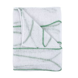 Colour Coded Stripe Dishcloths 10's Green