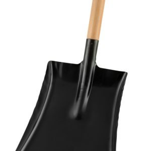 Metal Shovel 9" With Wooden Handle