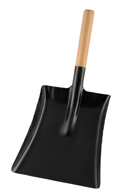 Metal Shovel 9" With Wooden Handle