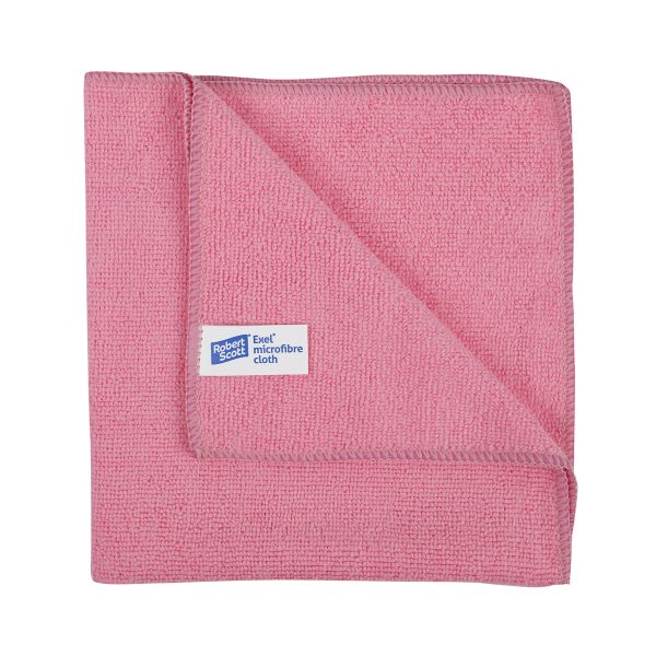 Microfibre Cloths Pack 10 Red