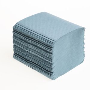 Mini Interfold Hand Towels Blue x 10000's
