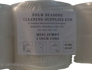 Mini Jumbo Toilet Rolls 12's
