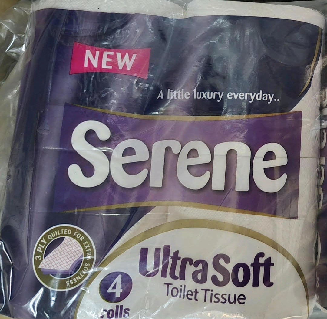 Serene UltraSoft Toilet Rolls 40's