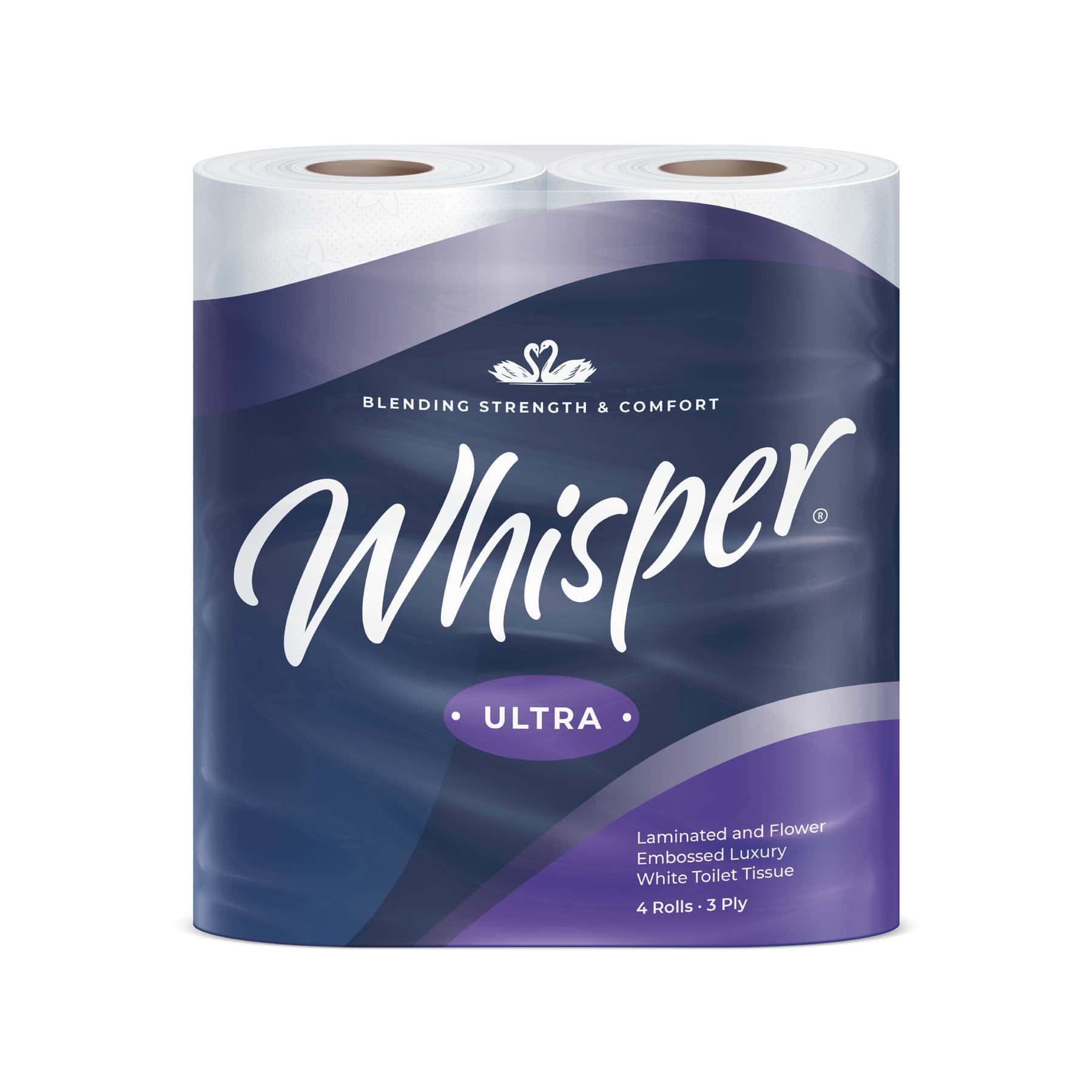 Whisper Ultra Toilet Rolls 40's