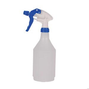 Plastic Spray bottle & Spray Head 750ml Blue