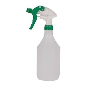 Plastic Spray bottle & Spray Head 750ml Green