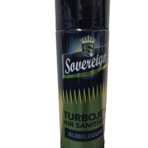 Sovereign Turbo Jet Air Freshener 500ml Bubblegum