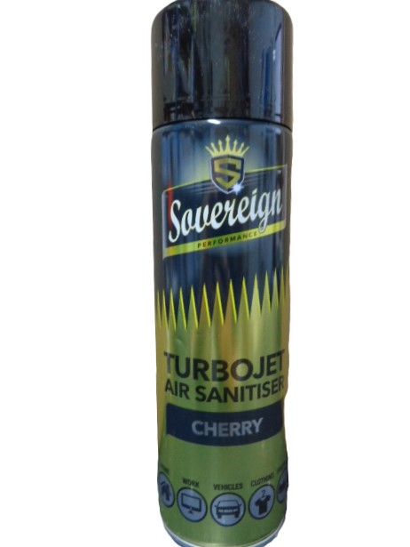 Sovereign Turbo Jet Air Freshener 500ml Cherry