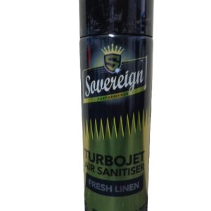 Sovereign Turbo Jet Air Freshener 500ml Fresh Linen