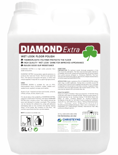 Clover Diamond Extra Wetlook Floor Polish 5 Litre