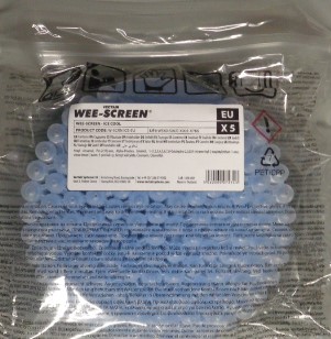 Wee Screen Urinal Screen Ice Cool x 10