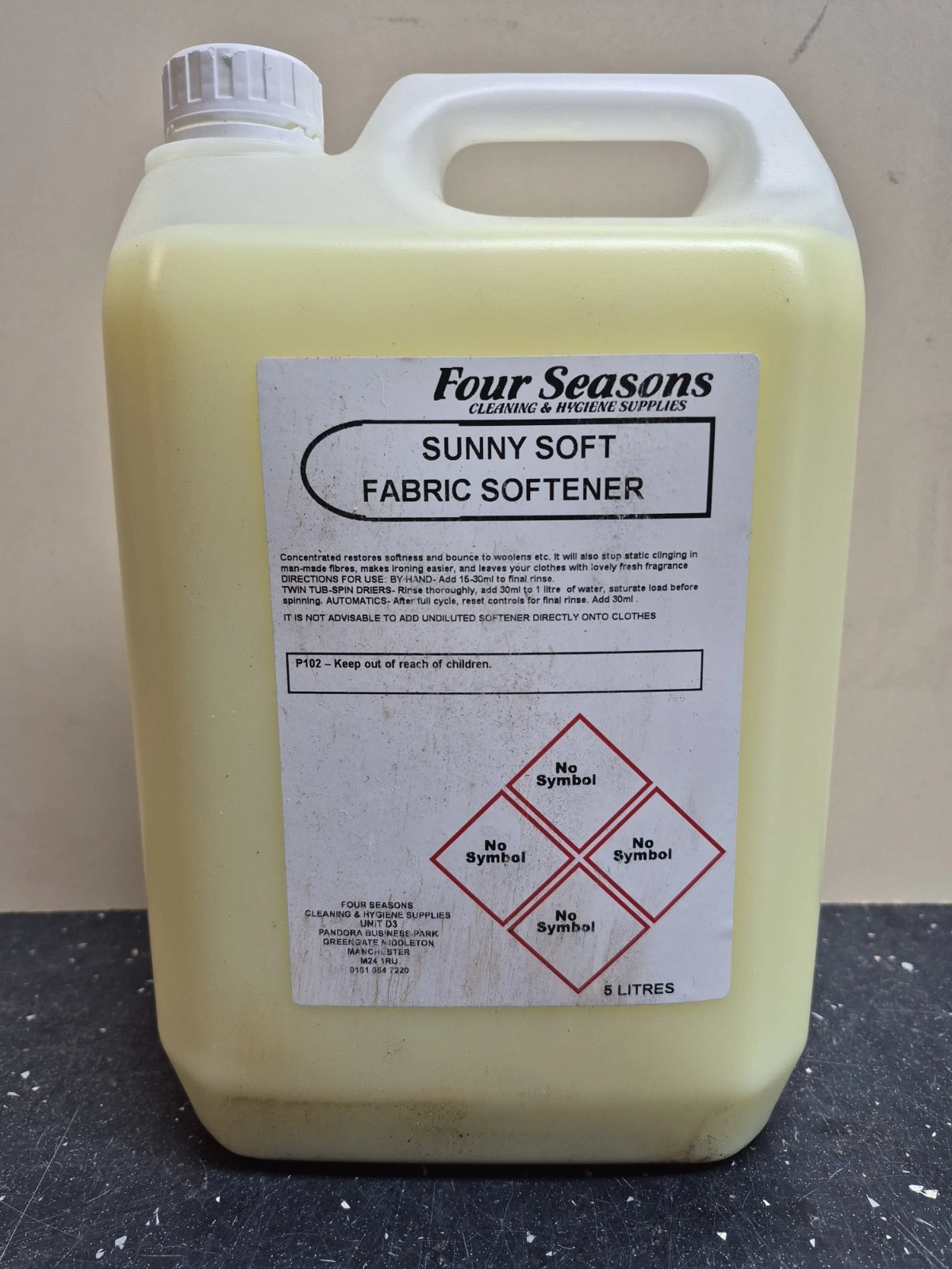 Sunny Soft Fabric Softener 5 Litre