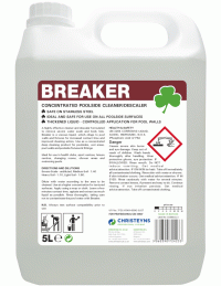 Clover Breaker Concentrated Poolside Cleaner 5 Litre