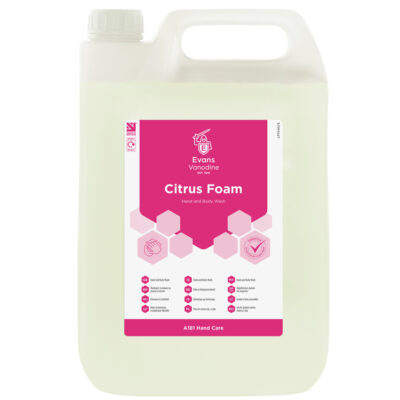 Evans Citrus Foam Soap 5 Litre